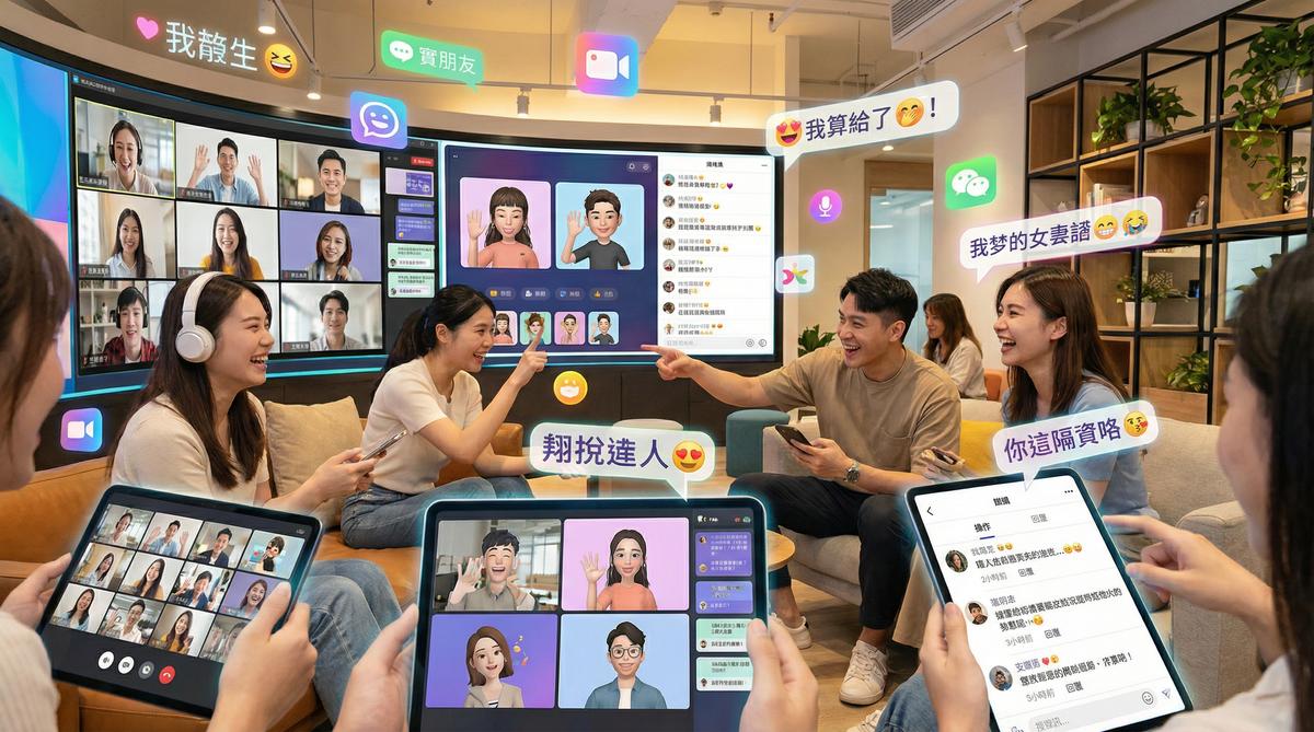 蜜芽甜心社区互动场景